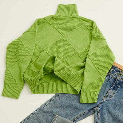 Denise | Warme Strickjacke