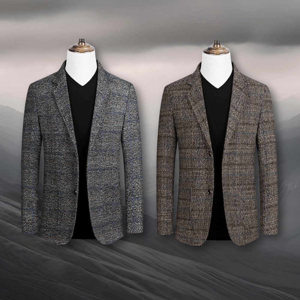Hajo | Eleganter Blazer aus Schottenstoff
