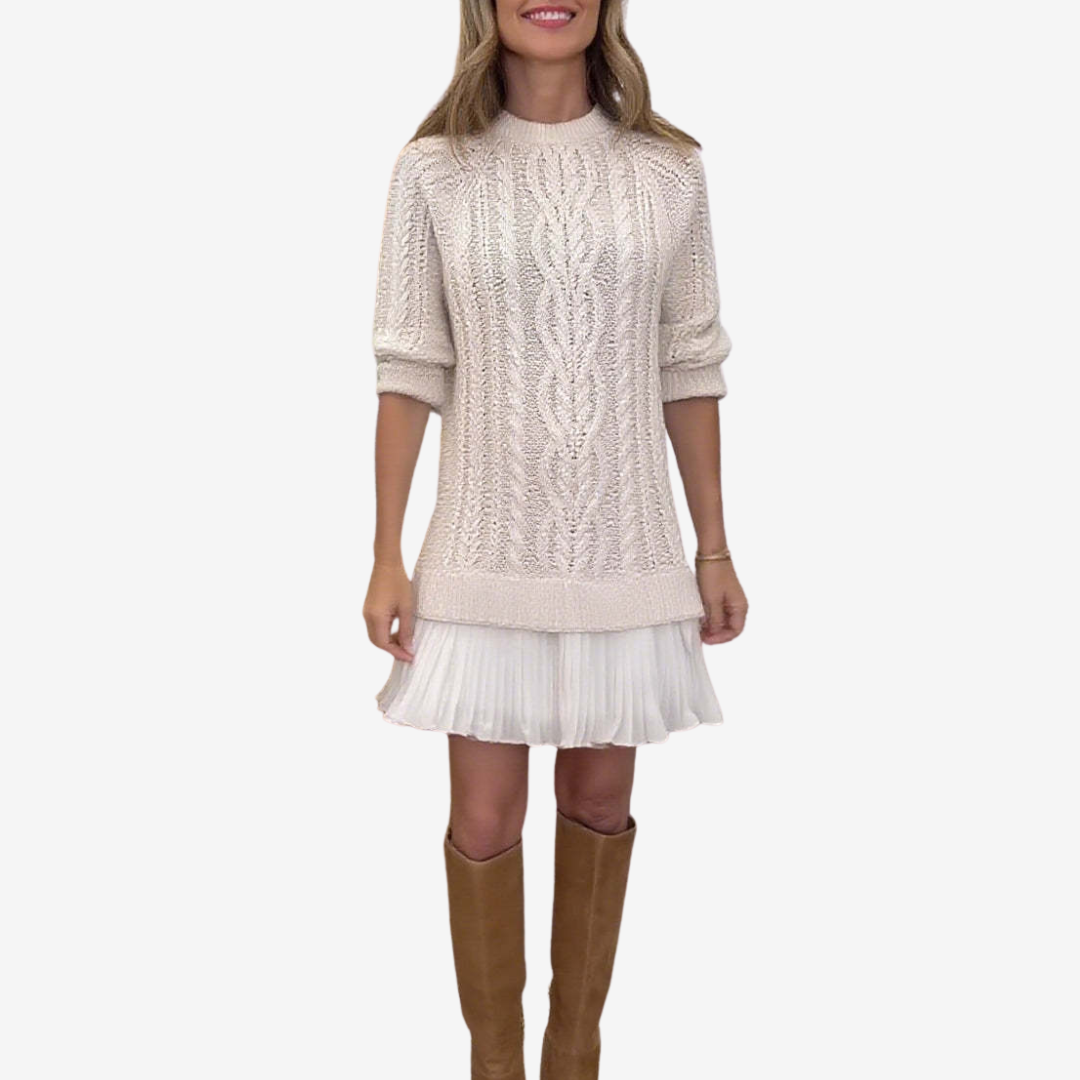 Leonie | Strickpulloverkleid