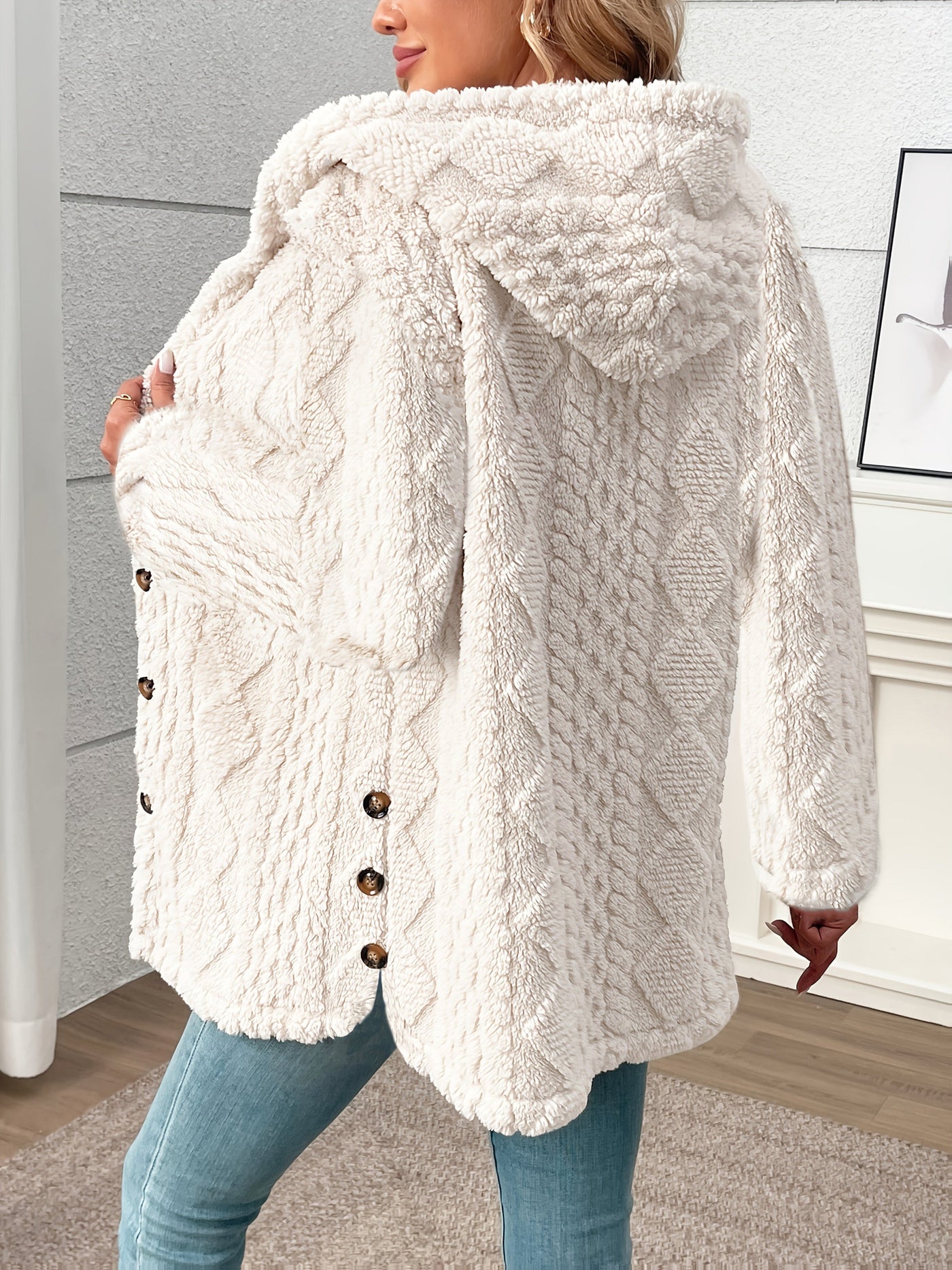 Celine | Weiches Teddy-Weste