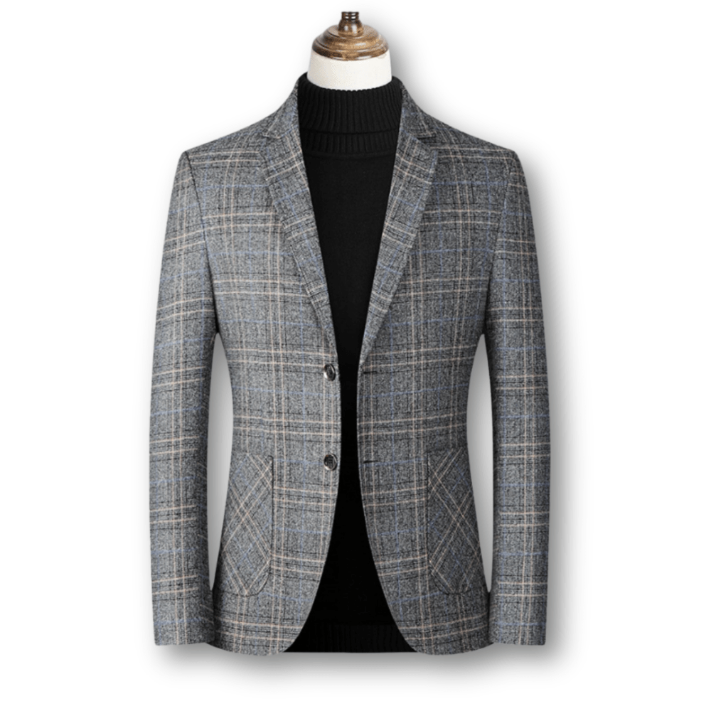 Hajo | Eleganter Blazer aus Schottenstoff