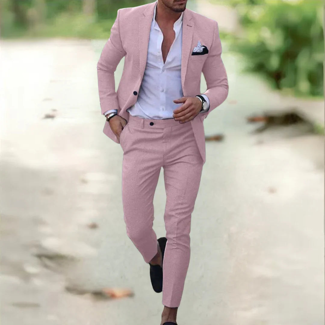 Alonso | Eleganter Herrenanzug (Jacke + Hose)