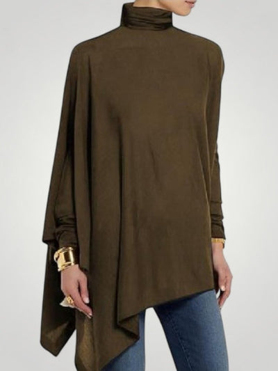 Almut | Asymmetrisches Langarm-Oberteil mit Eleganz