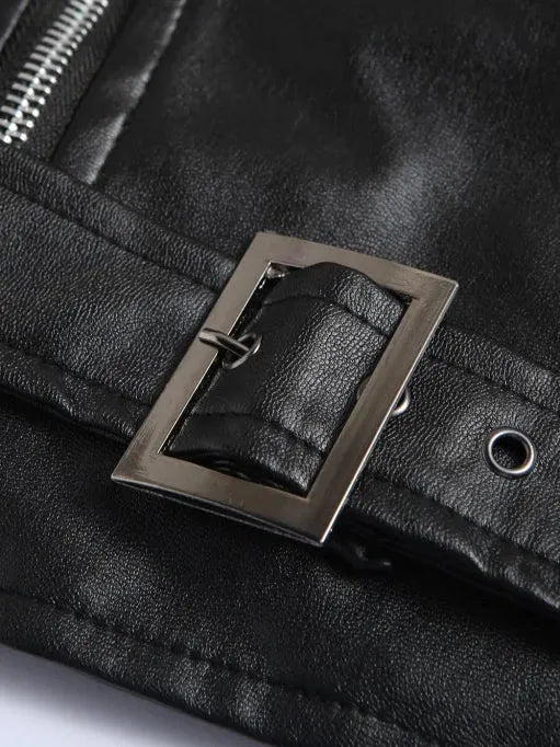 Felix | Klassische Biker-Lederjacke