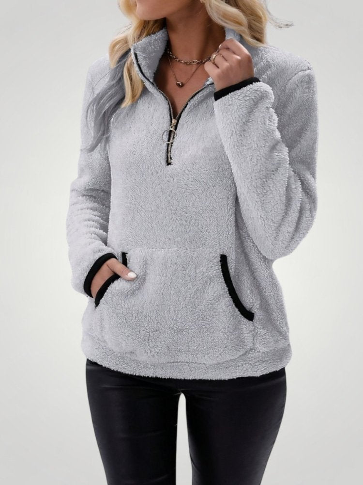 gesine | Bequemer Pullover mit Praktischen Taschen