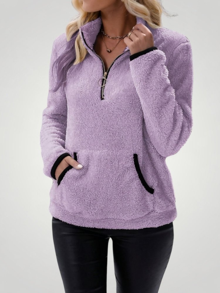 gesine | Bequemer Pullover mit Praktischen Taschen