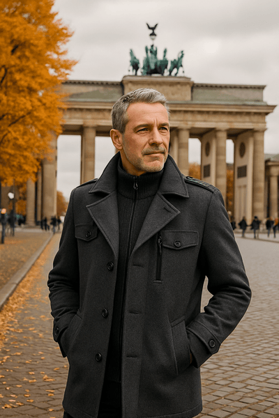 Gerwin | Wärmster und elegantester Mantel für Herren