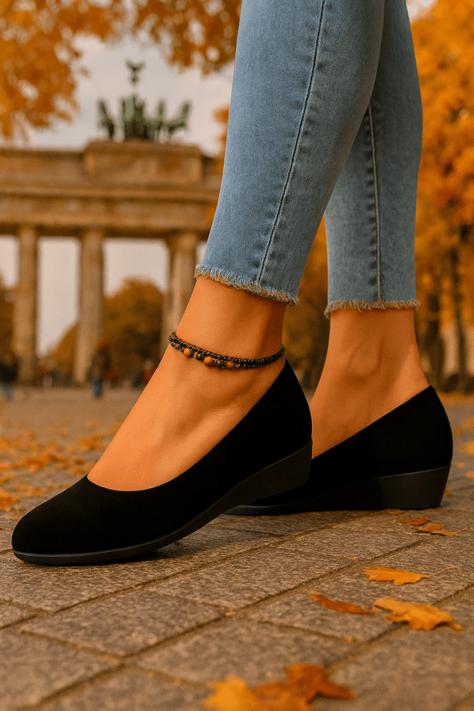 Clara | Bequeme Ballerinas mit Keilabsatz