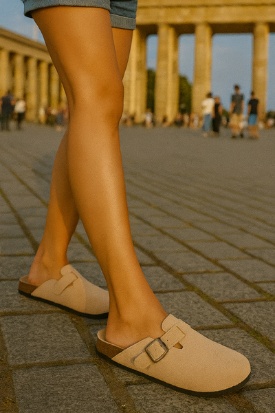 Lois | Sommerliche Freiheit und Komfort – Slip-on-Sandale