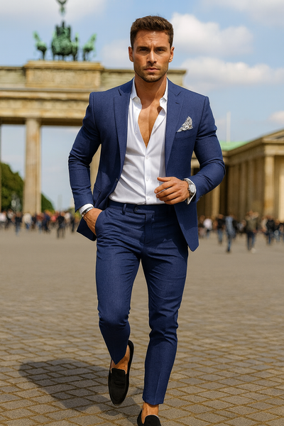 Alonso | Eleganter Herrenanzug (Jacke + Hose)