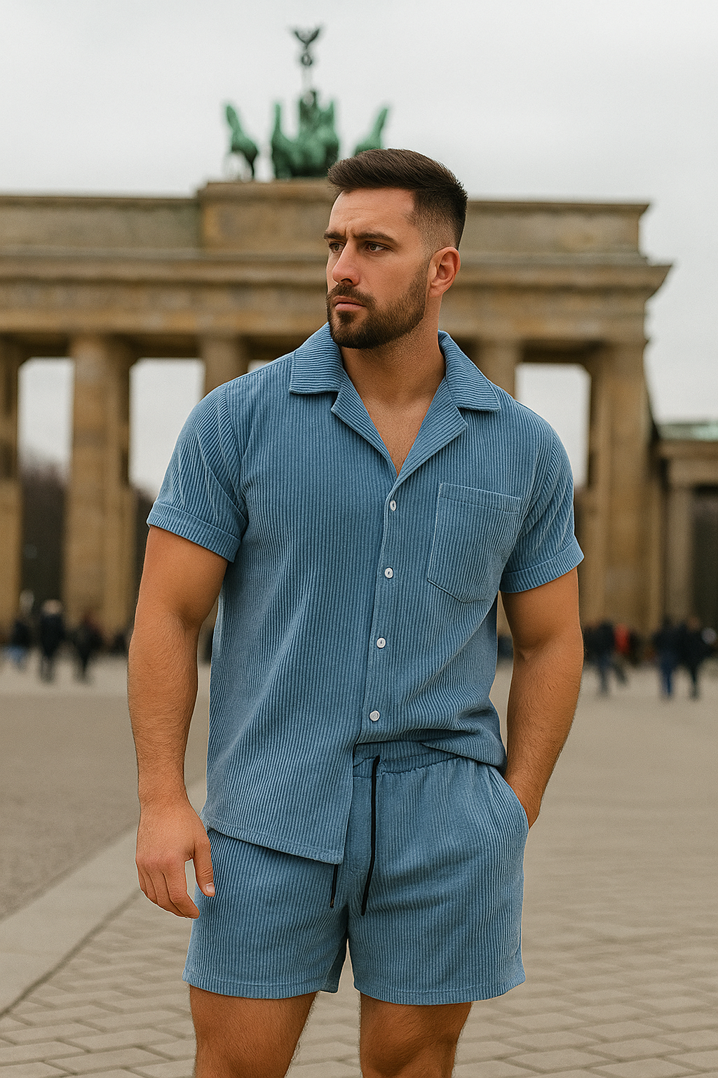 Klaus | 2-teiliges Sommerset für Herren