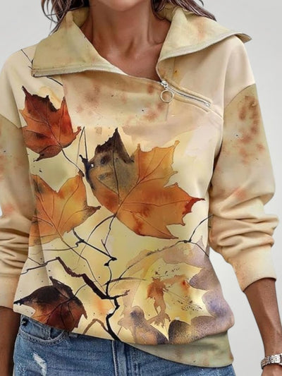 Elke-Marie | Eleganter Floralpullover für jeden Anlass