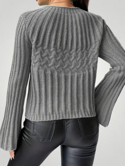 Viktoria-luise | Eleganter Pullover mit Ausgestellten Ärmeln