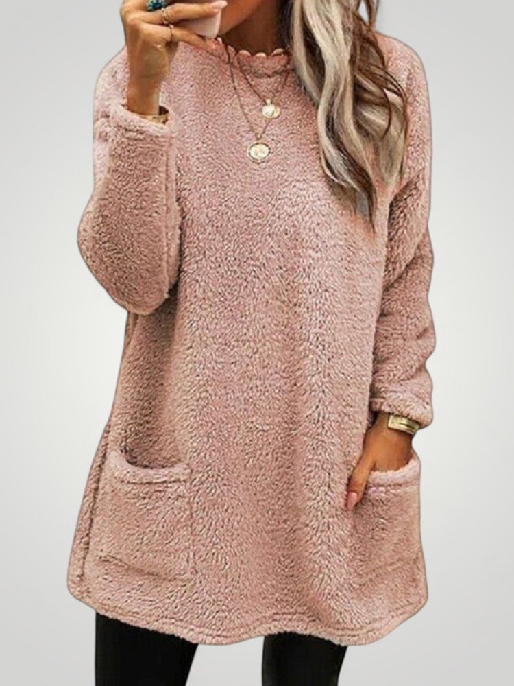 Selina | Eleganter Pullover mit Praktischen Taschen