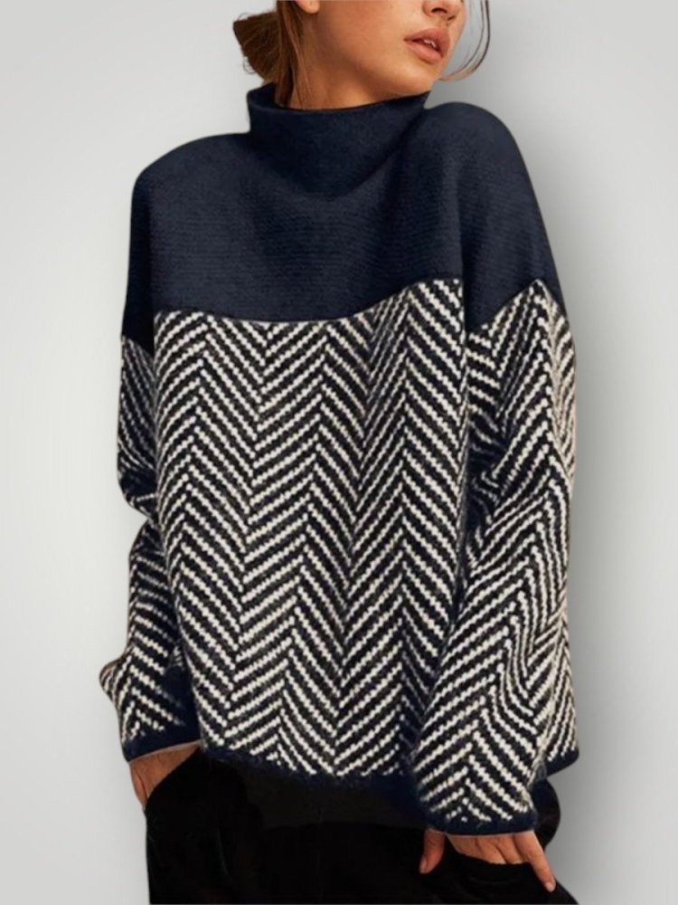 Inga | Eleganter Rollkragenpullover für stilvolle Frauen