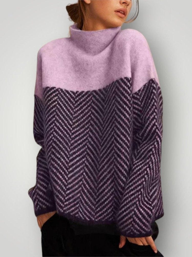 Inga | Eleganter Rollkragenpullover für stilvolle Frauen