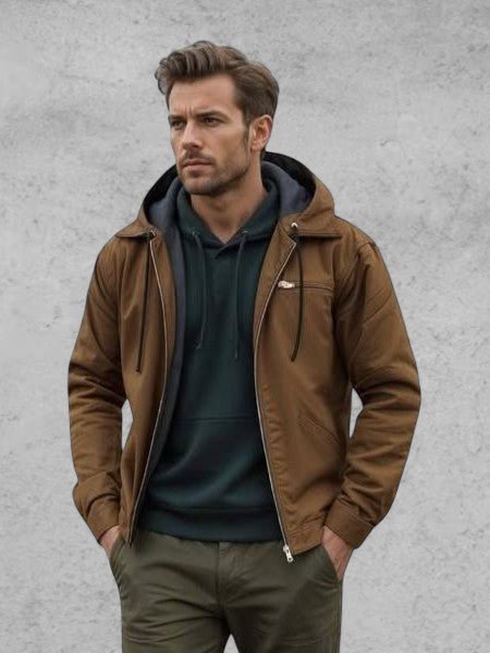 Leon | Stilvolle Kapuzenjacke