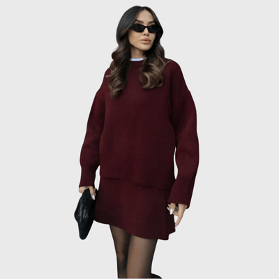 Nora | Set aus kuscheligem Strick