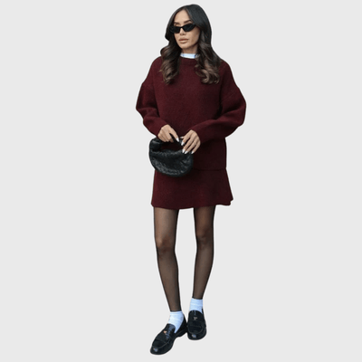 Nora | Set aus kuscheligem Strick