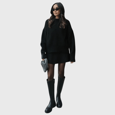 Nora | Set aus kuscheligem Strick