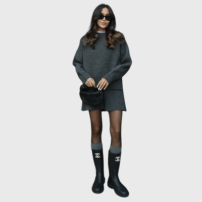 Nora | Set aus kuscheligem Strick