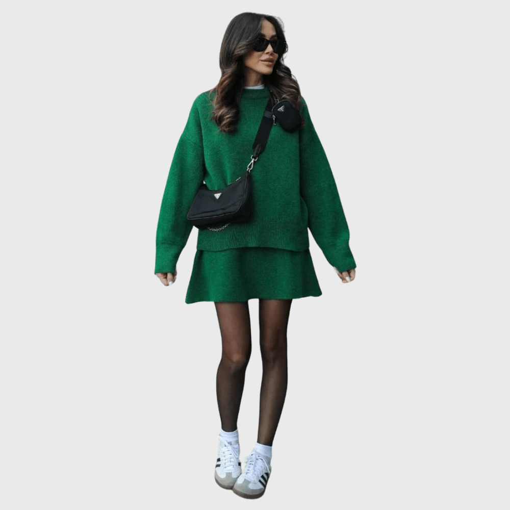 Nora | Set aus kuscheligem Strick