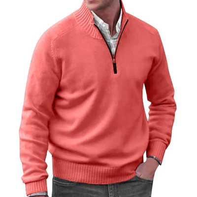 Noah | Eleganter Pullover mit Reißverschluss