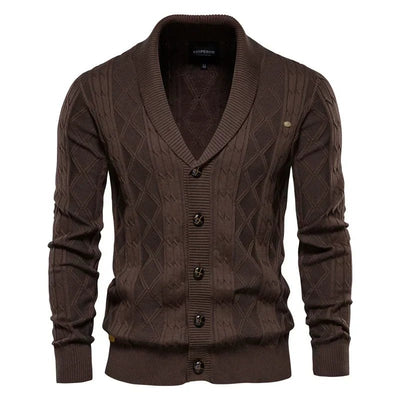 Waldemar | Herren-Cardigan mit Knopfleiste
