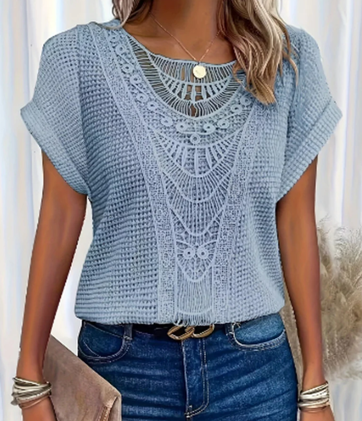 Karin | Elegante Bluse im Ibiza-Stil