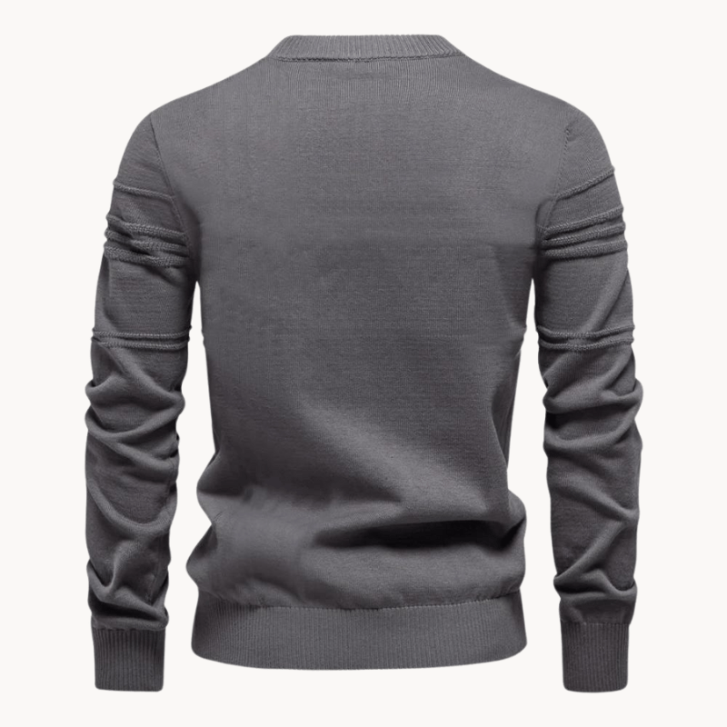 Burkhard | Stijlvolle herenpullover met ruitdesign