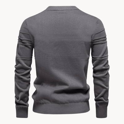 Burkhard | Stijlvolle herenpullover met ruitdesign