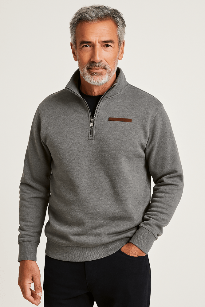 Rico | Lässiges Fleece-Sweatshirt für Herren