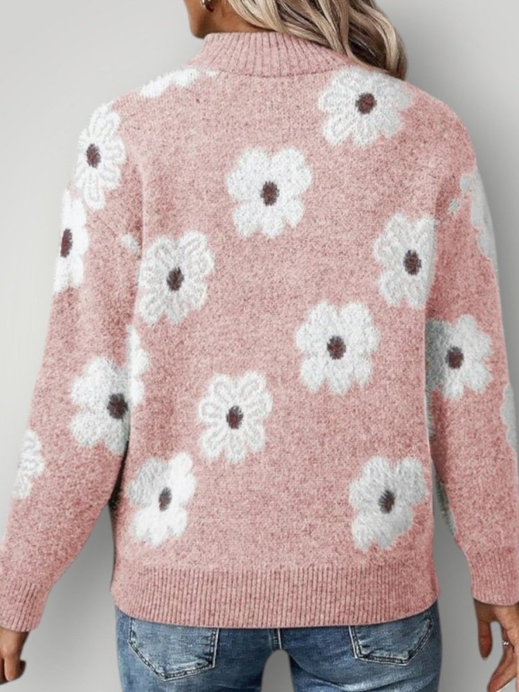 Maren | Damenpullover mit Reißverschluss für Komfort