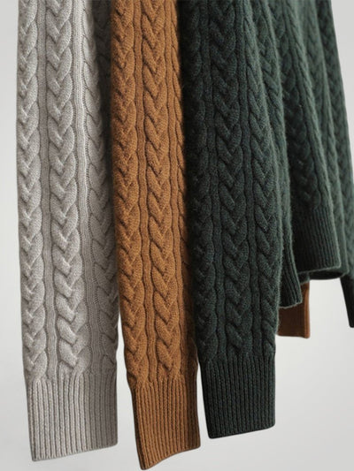 Britta | Eleganter Damenpullover mit Raffinierten Knöpfen