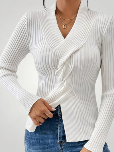 Rike | Eleganter Damenpullover mit V-Neck für Komfort