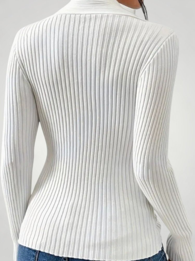 Rike | Eleganter Damenpullover mit V-Neck für Komfort