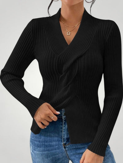 Rike | Eleganter Damenpullover mit V-Neck für Komfort