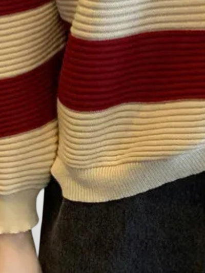 Tabea | Eleganter Herbstpullover mit Knoten-Detail