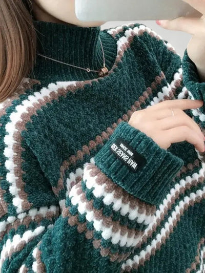 Neele | Eleganter Kragenpullover für Wintertage