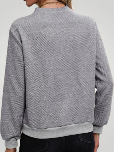 Isola | Eleganter Pullover Damen mit Dekorativen Knöpfen