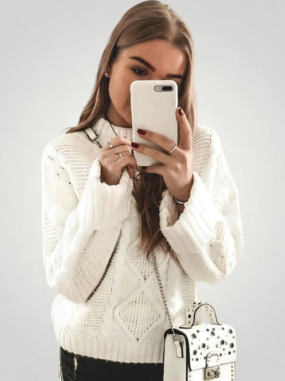 Lore | Eleganter Pullover mit Laternenärmeln und Komfort