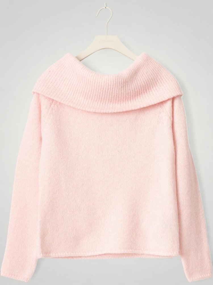 Oda | Eleganter Pullover mit Off-Shoulder Design