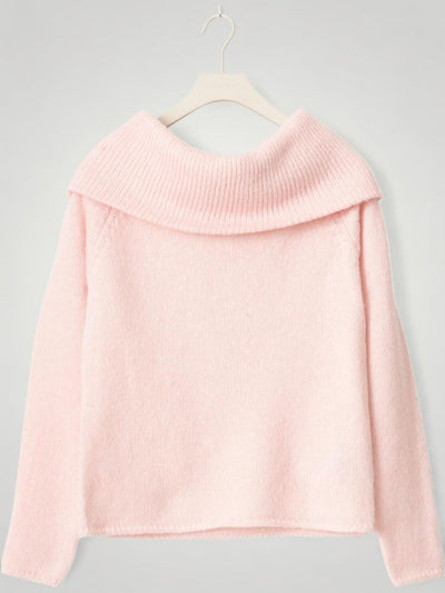 Oda | Eleganter Pullover mit Off-Shoulder Design