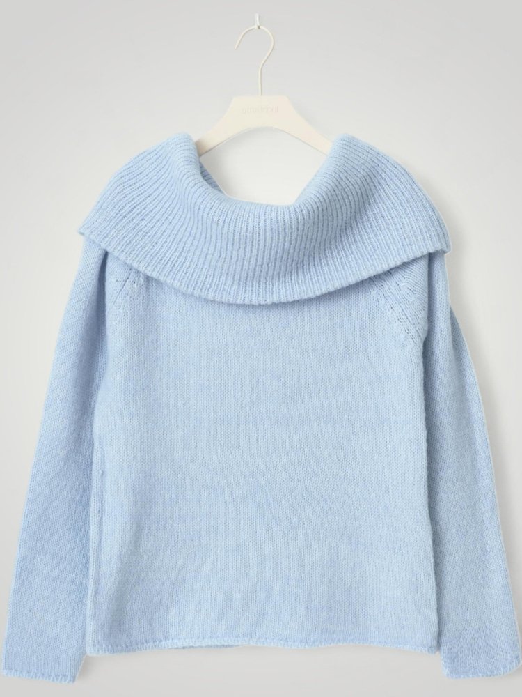 Oda | Eleganter Pullover mit Off-Shoulder Design