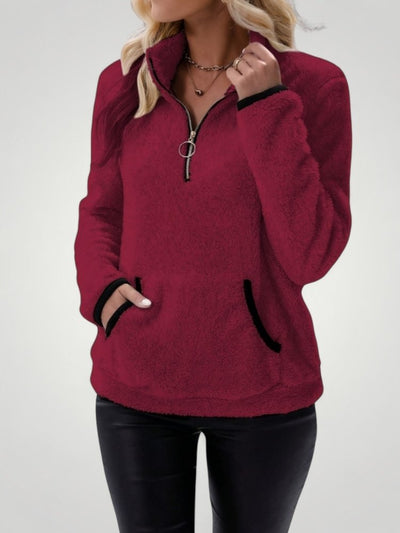 Gesina | Eleganter Pullover mit Praktischen Taschen