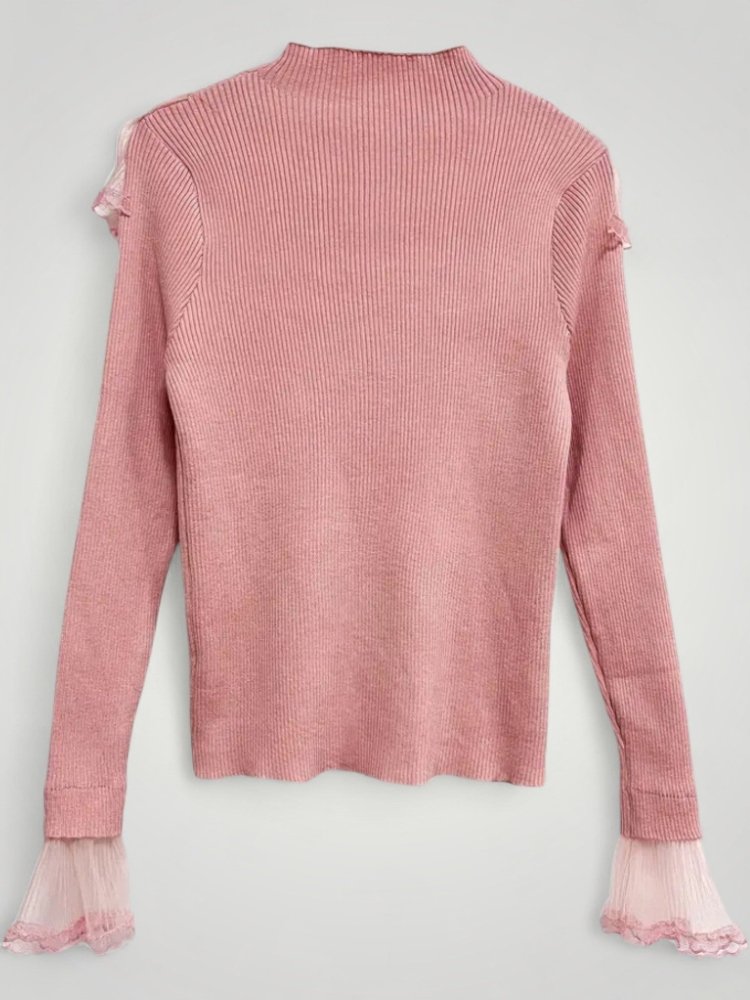 Meike | Eleganter Rüschenpullover für Damen mit Komfort