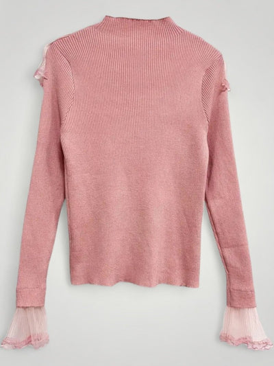 Meike | Eleganter Rüschenpullover für Damen mit Komfort