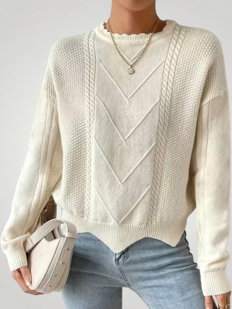 Ottilie | Eleganter Winterpullover für Stil und Komfort