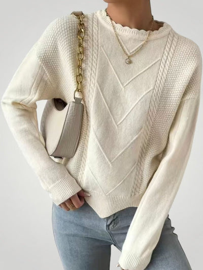 Ottilie | Eleganter Winterpullover für Stil und Komfort