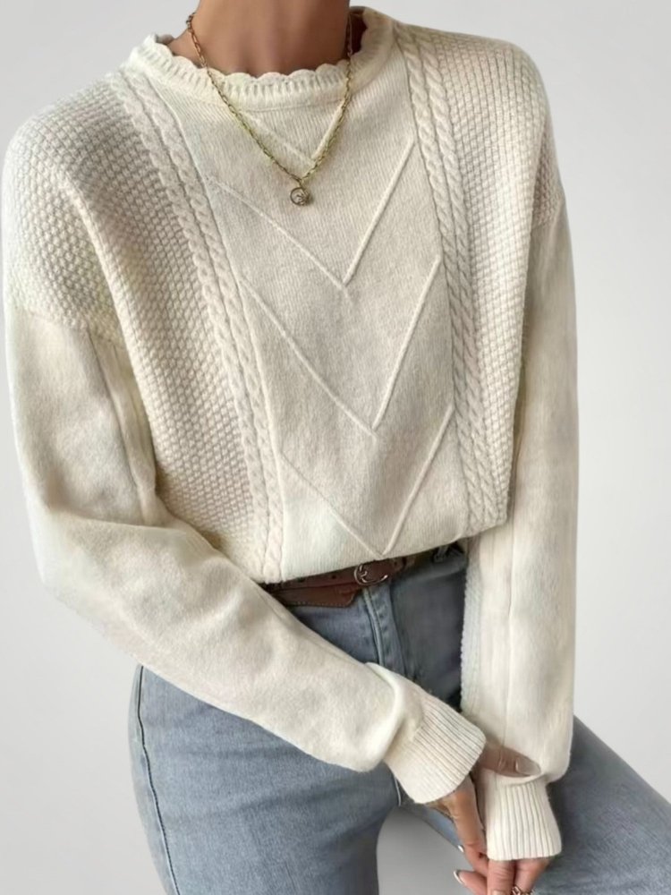 Ottilie | Eleganter Winterpullover für Stil und Komfort